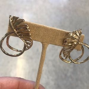 Chloe + Isabel Palma Jacket Earrings (Gold)